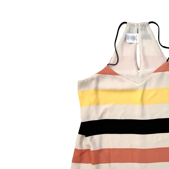 Express Striped V Neck Tank/Cami Top - Picture 5 of 9